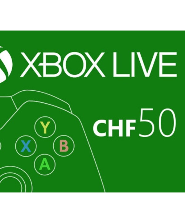 XBOX Live 50 CHF Prepaid Card CH Xbox One Key 